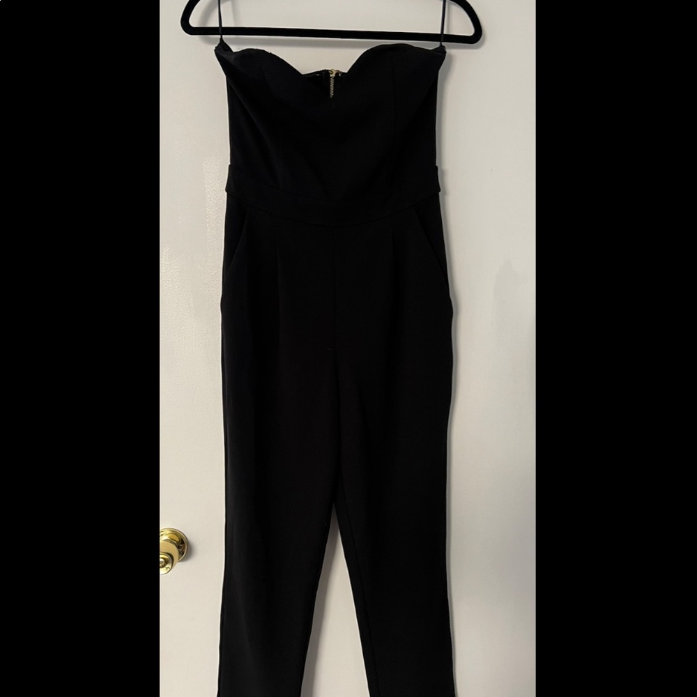 Express sleeveless jumpsuit
